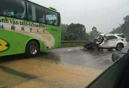 Vụ tai nạn giao thông nghiêm trọng khiến 2 cán bộ công an tử vong ở Lạng Sơn 
